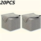Microfiber Cleaning Cloth Soft Absorbent Wash Dishcloth Reusable Window Car Clean Towel Household Cleaning Rags Amagi