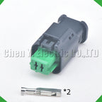 2-Pin Connector Connector Waterproof Connector Peugeot Citroen sensor headlight