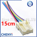 6 Pin Auto connector Car Rear View Camera Microphone Reading Light Wire harness plug 7282-8663 7283-8660 MG651439 For Nissan MG