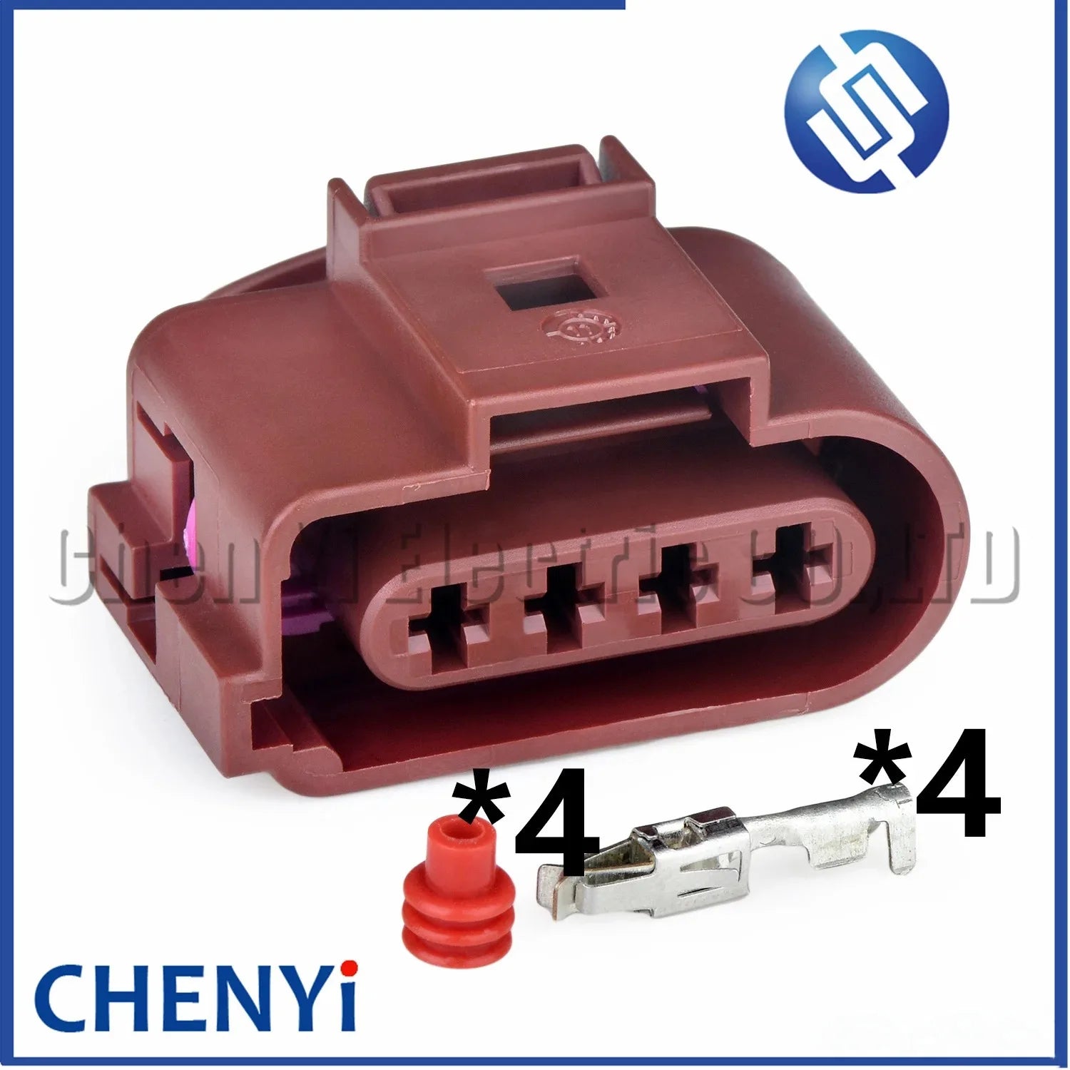 4 Pin Automotive waterproof connector Car oxygen sensor wire harness connector 1J0973724A 1J0973824A 1J0 973 724 A