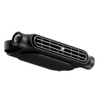Portable Car Seat Fan with USB Power Adjustable 3-Speed Turbine Headrest and Backrest Cooling Fan Leafless Design Amagi