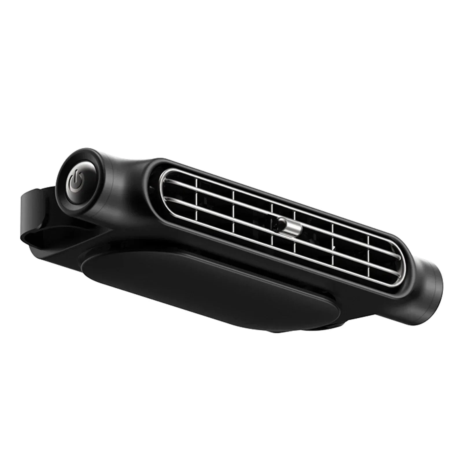 Portable Car Seat Fan with USB Power Adjustable 3-Speed Turbine Headrest and Backrest Cooling Fan Leafless Design Amagi