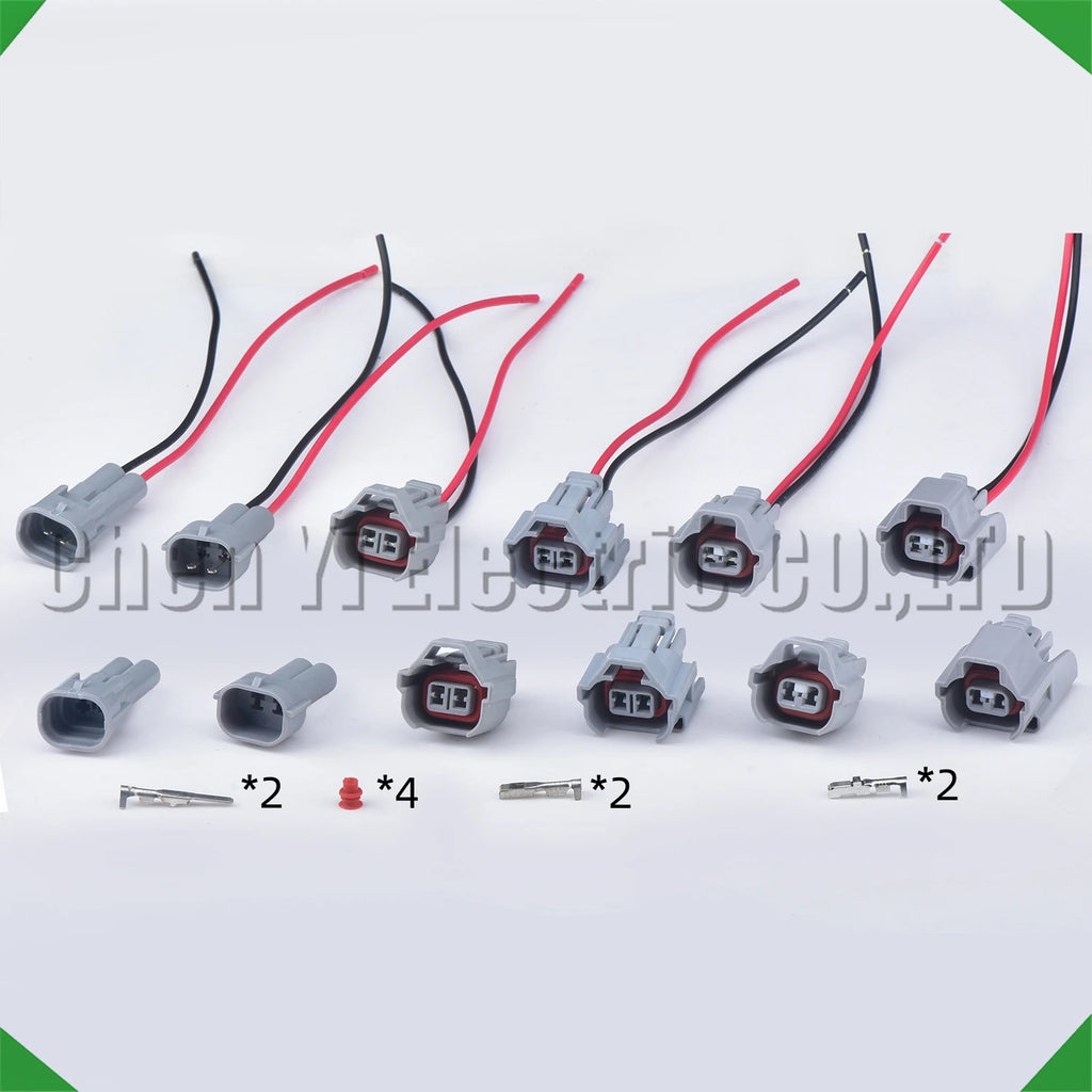 2-pin connector connector automobile waterproof connector toyota fuel injector