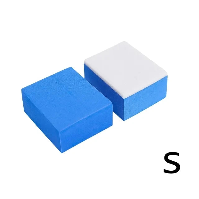 Car Glass Oil Film Cleaning Sponge Wiper Polishing Sponges Car Windshield Wool Felt Brush Oil Dusty Removal Tools Accessories