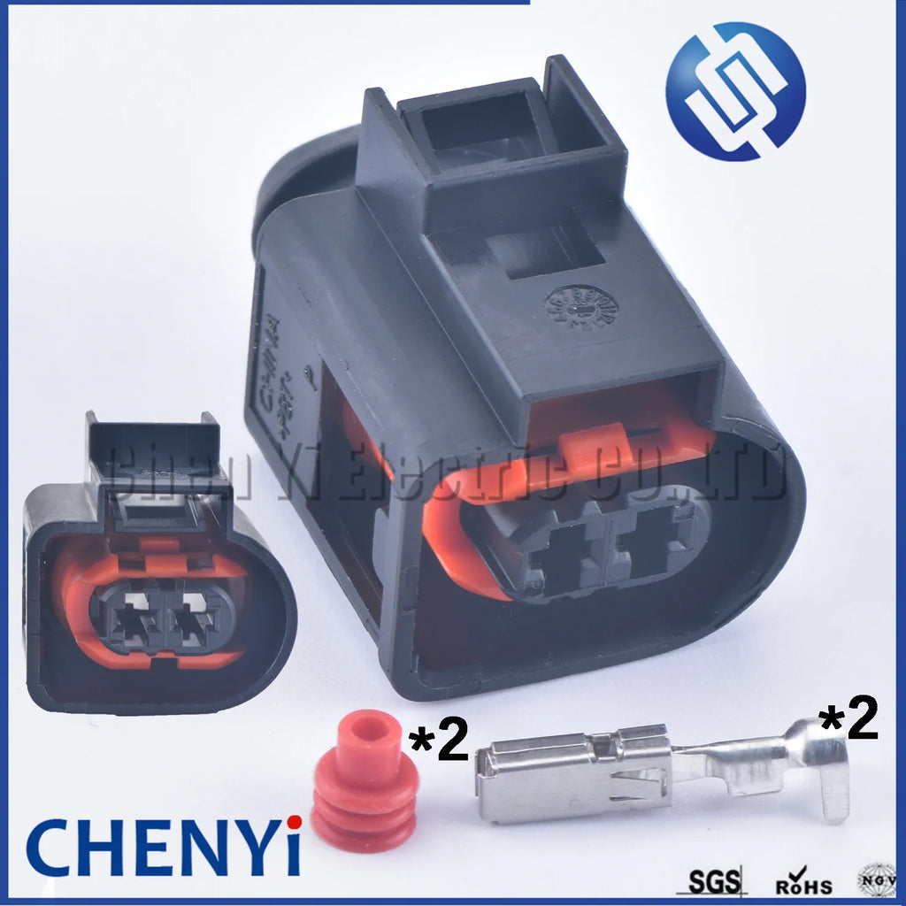 2 Pin Auto waterproof connector Alternator VAG SEAT fuel injector plug 4D0971992A 4D0971992B F237010-A 4D0971992 4D0 971 992