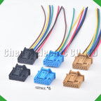 6-pin connector connector sunroof reading light rearview mirror switch connector 6q0972706