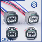 6 Pin waterproof headlamp plug Accelerator Throttle Pedal Connector 7282-7064-40 7283-7064-40 90980-10988 90980-11034 for Toyota