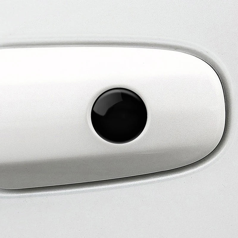 4pcs Car Door Keyhole Stickers Auto Door Lock Protection Self-adhesive Decal Universal Car Accessories for BMW X3 X5 E46 E85 E60