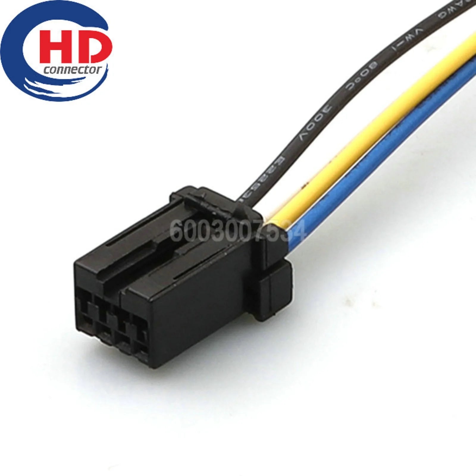 4 Pin Unsealed 174967-2 174966-2 Car Wire Cable Electrical Connector Male Female Docking Plastic Housing Socket