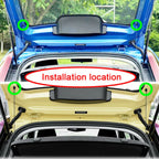 10 Pcs Rear Boot Load Cover Parcel Shelf String Cord Clips Retainer For MG ZS MG3 Retainer Auto Replacement Accessories