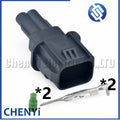 2 Pin Auto Waterproof Connector FQGE-MT-285 1111700206ZA001 FQGE-MT-284 2018610020 For Honda grom 125cc oil temp sensor Plug