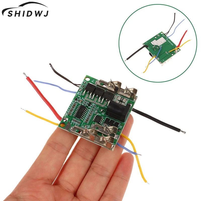 Li-Ion Lithium Battery Pack Protection Circuit Board BMS Module For Power Tools 5S 18V 21V 20A Battery Charging Protection Board