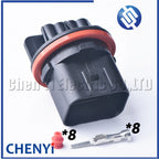 8 Pin Auto connector MG644345-5 Car Headlight Driver Plug for Hyundai Elantra IX25 IX35 Tucson Sonata Santa Fe Forte MISTRA