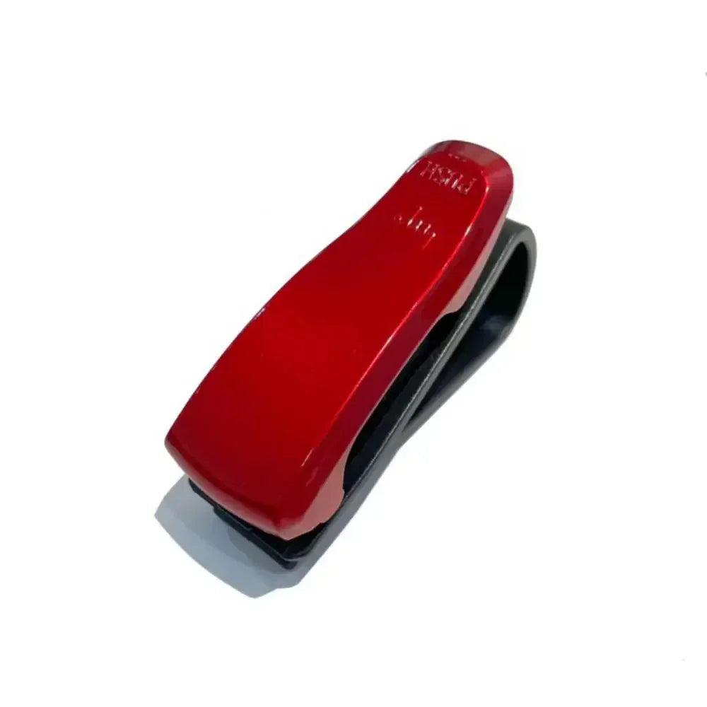 Auto Sun Visor Glasses Box Sunglasses Clip Card Ticket Holder Stand Universal Fastener Case Eyeglasses Car Accessories Amagi