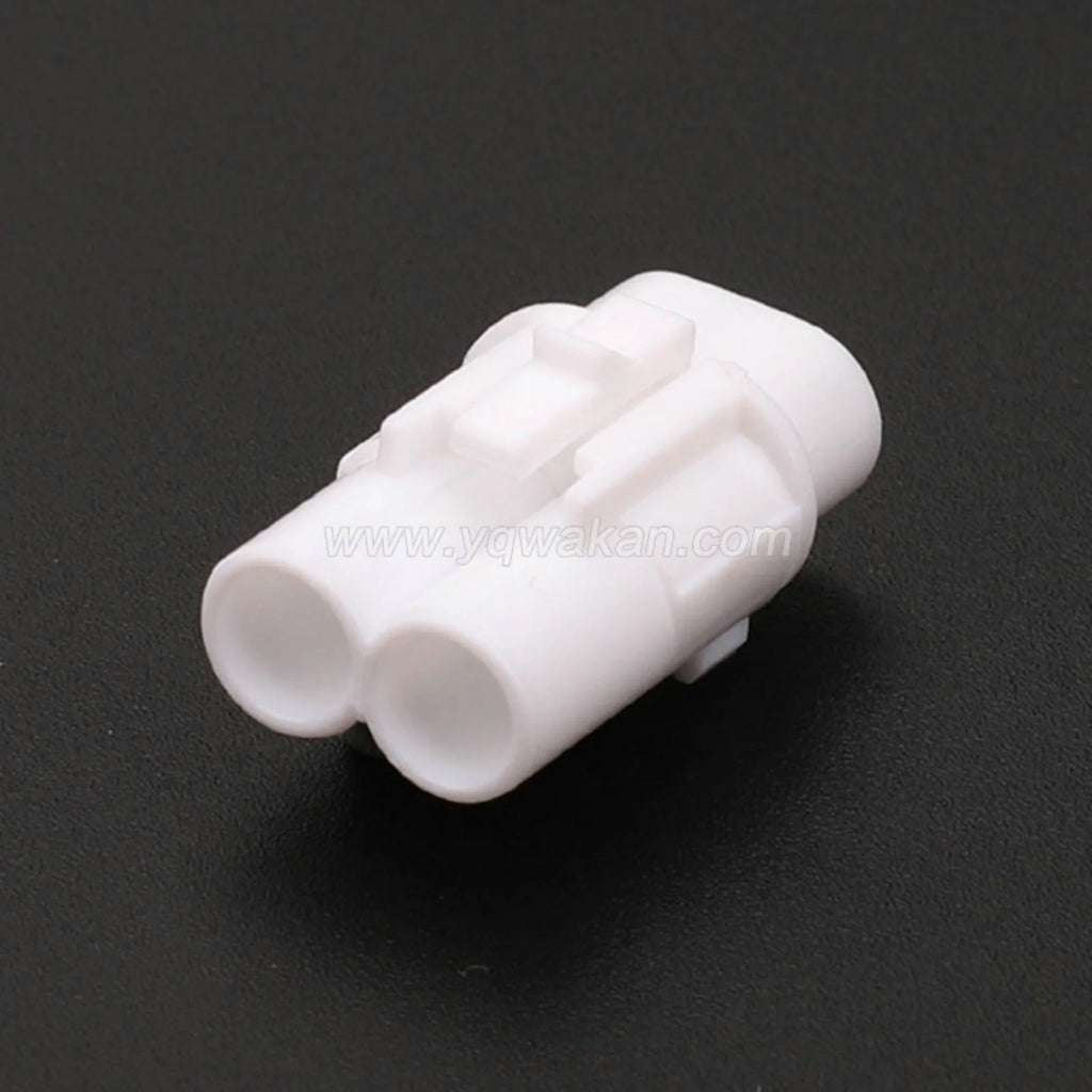 2 PIN AC Assembly White Car 2mm Male Female Waterproof Connector Automobile Foglight Electric Wiring Socket