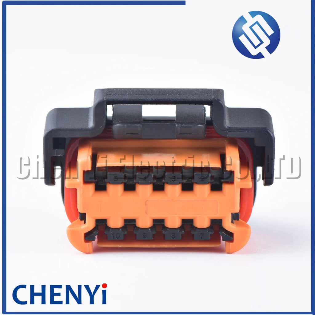 10 Pin  Automobile waterproof connector headlamp Headlight Lamp plug 98788-1201 With Pins For Peugeot 308 Citroen Renault