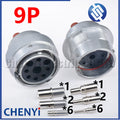 9 Pin automotive waterproof connector male or female plug HD36-24-9SN HD34-24-9PN With Pins For Deutsch HD series
