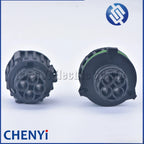 2 sets 4 Pin round odometer speed sensor plug Auto waterproof connector 1-967402-1 1-967325-1 with Pin cable Sheath For HOWO A7