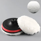 3 4 5 6 7 inch Wool Polishing Disc Car Waxing Polishing Buffing Car Paint Care Polisher Pads Auto Washing Accessories