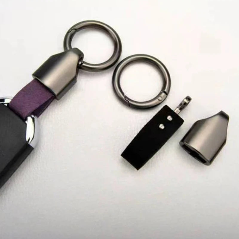 Car Key Chain Pendant Men And Women Personality Creative High-end Simple Waist Hanging Car Chain Ring Pendant Anti-scratch Wear