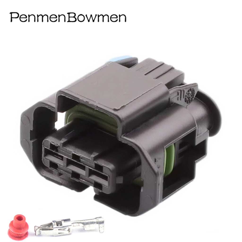 1 Set 3 Pin 3.5mm Auto Waterproof Electrical Cable Connectors Wire Harness Plug Socket Plastic Housing 15397338