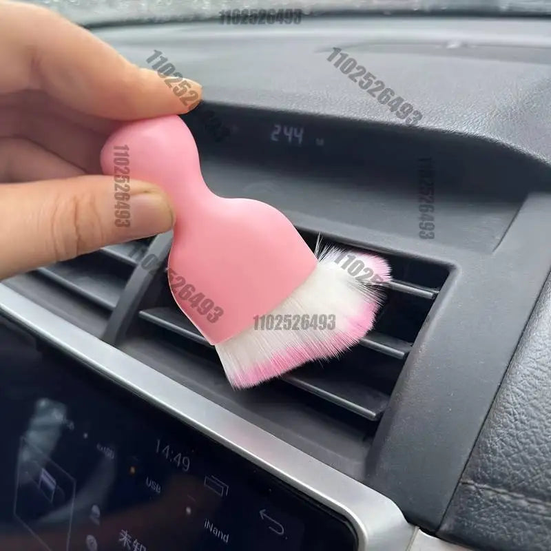 Car Interior Cleaning Soft Brush Dashboard Air Outlet Brushes Home Sweeping Tools Dust Detailing Office Clean Detailing Brush Ne