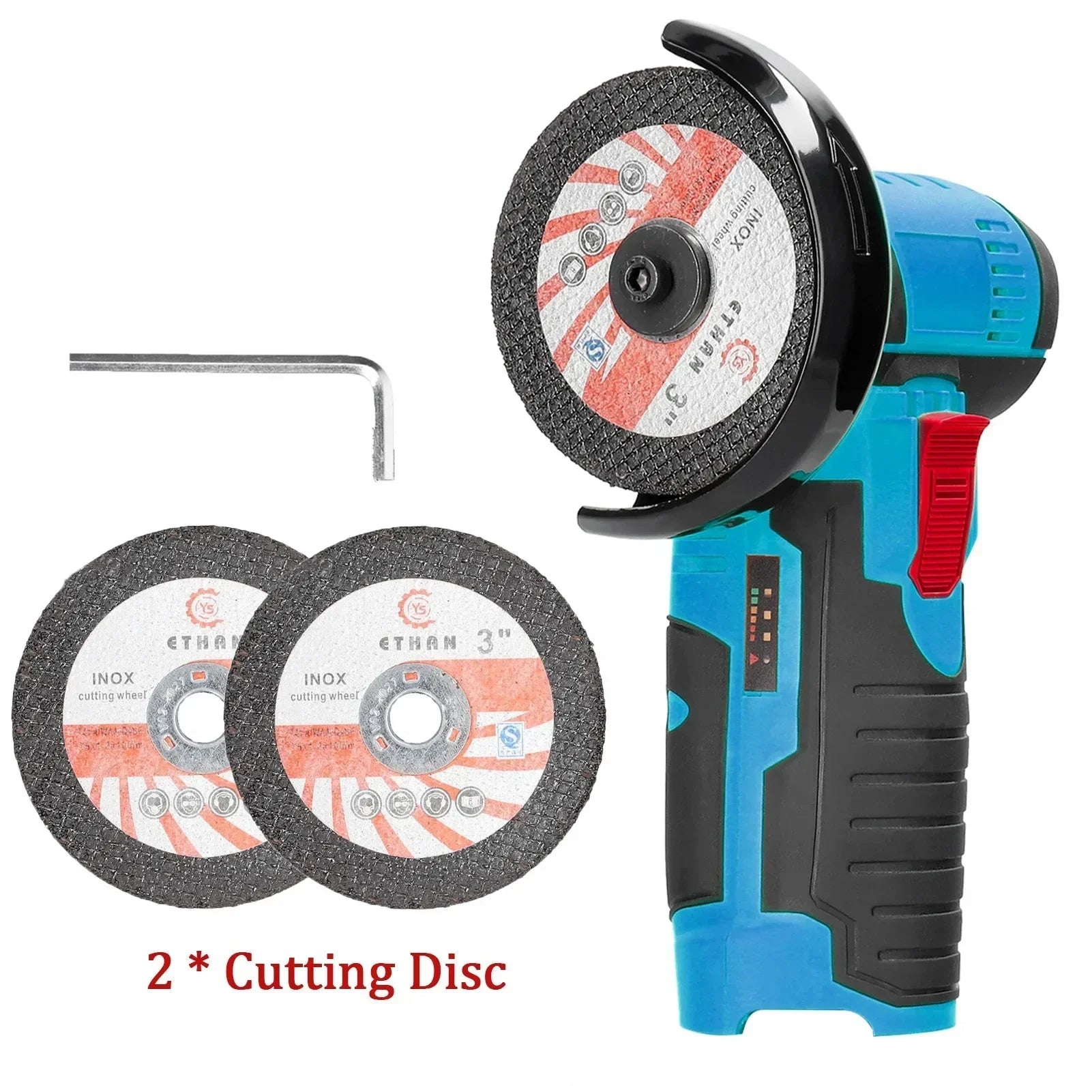 12V Cordless Electric Angle Grinder 19500rpm Lithium Battery Mini Polishing Grinding Machine Diamond Cutting Power Grinder Amagi