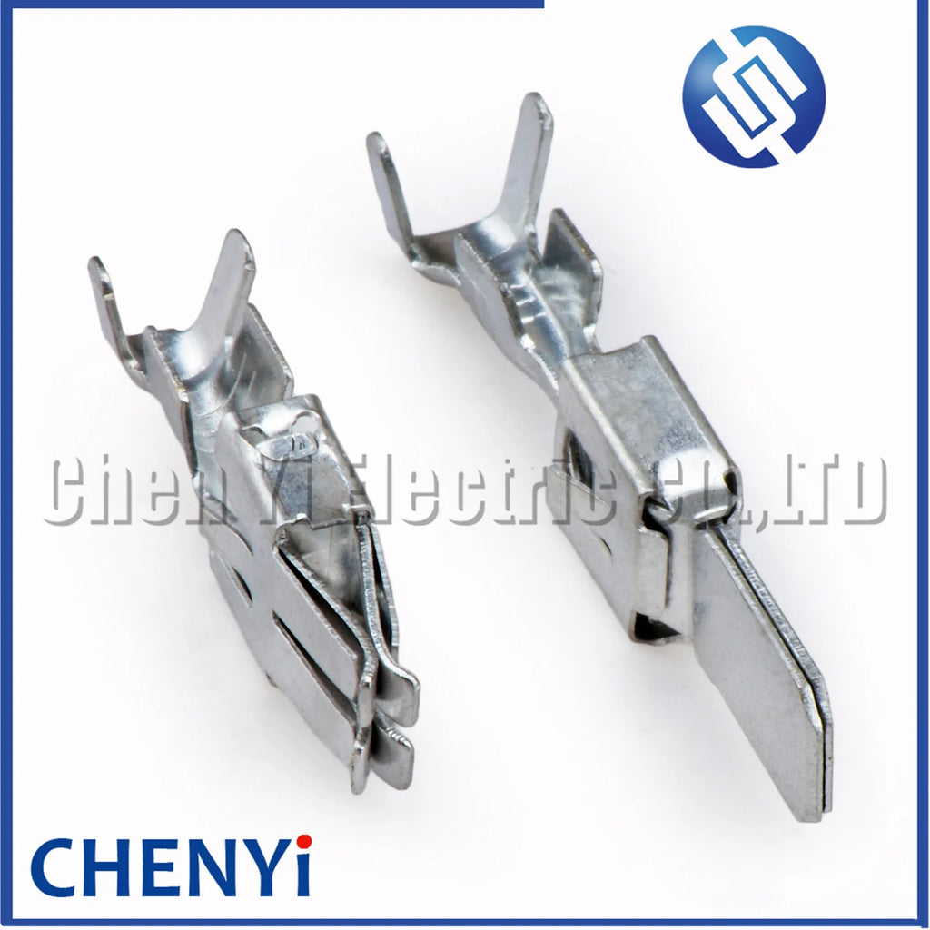 50 Pcs 6.3mm series connector plug Crimp Wire Splice Pins 144433-1 144617-1 927824-1 927824-2 927829-1 2-963736-1 1-968050-1