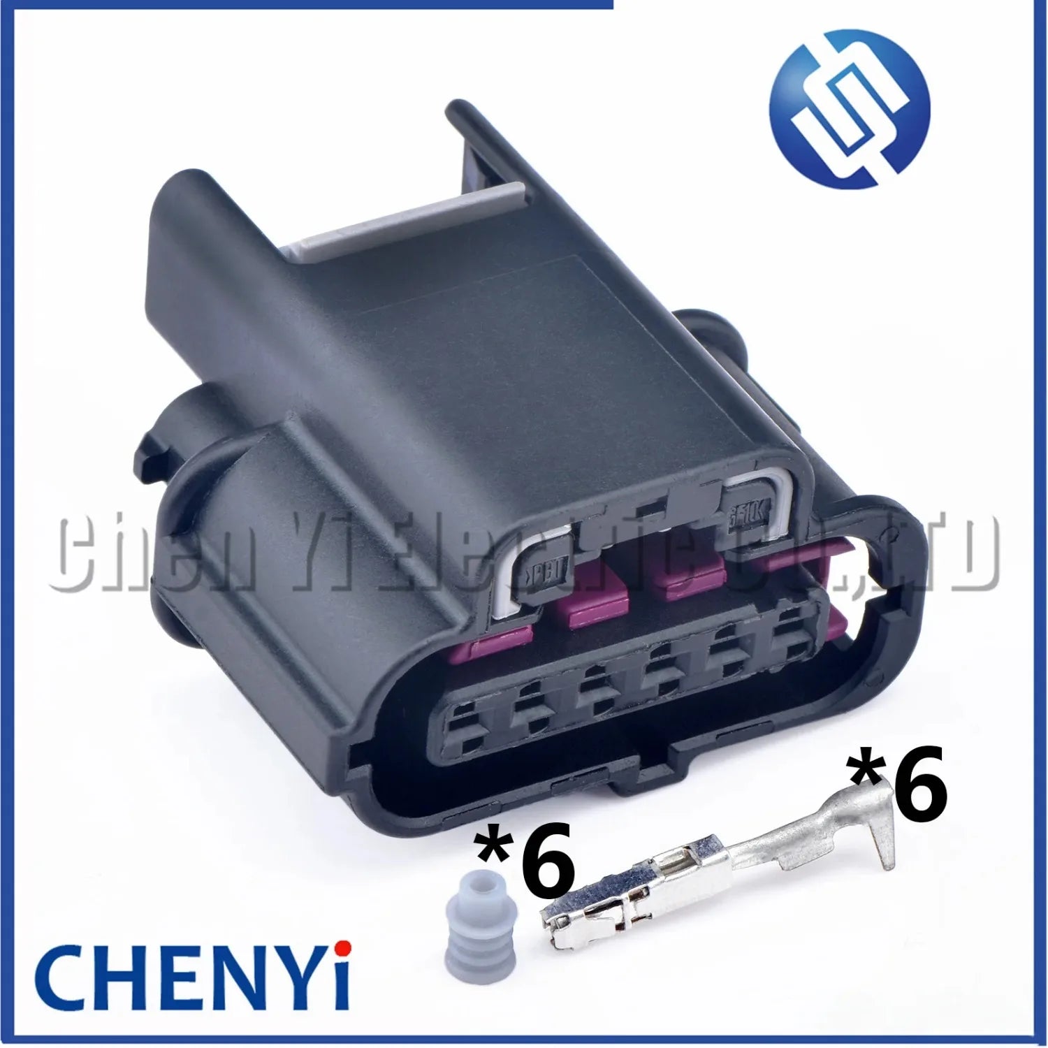 6 Pin Automotive waterproof connector car electronic accelerator pedal Wire harness Plug 1K0973706 1K0 973 706