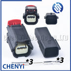 3 Pin auto waterproof connector Car reversing radar harness plug 31404-3110 13394368 13295029 13368131 13242365 For Ford Toyota