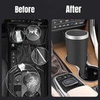 Auto Garbage Bin Ashtray Leak-proof Car Cup Holder Trash Can with Cover Storage Box Bucket Waterproof Acessory Amagi