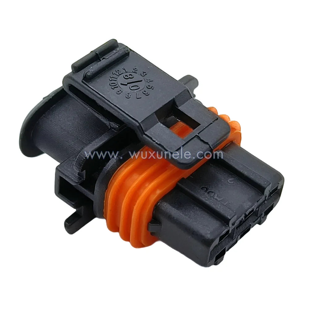 50 Sets 3 Pin 1928404073 Automotive Mass Air Flow MAF Sensor Camshaft Position Wire Sealed Connector