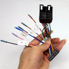 20-Pin Cable Adapter To ISO Wiring Harness Adapter 20-Pin ISO Car Radio Power Supply Adapter Cable Motherboard