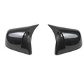 Carbon Fiber Gloss Black Finished Replacement Shell Rearview Mirror Covers Fit For Tesla Model 3 Y Door Side Mirror Caps amabili