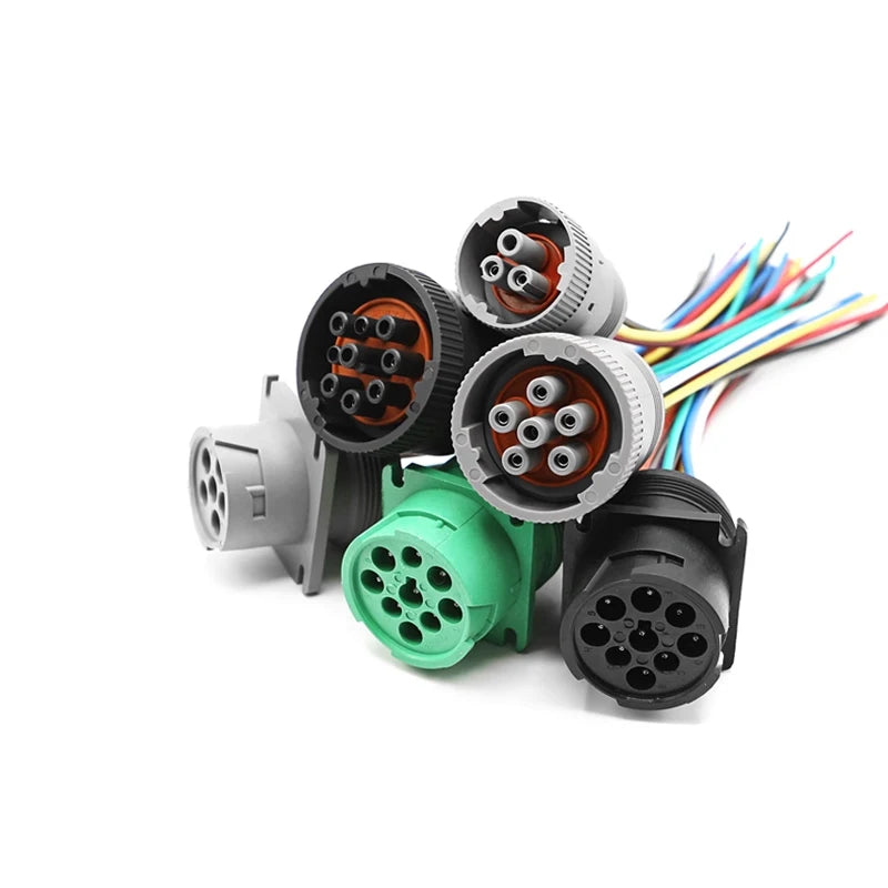 HD16-9-1939S automotive connector, HD10-9-96P diagnostic interface waterproof plug-in wire harness
