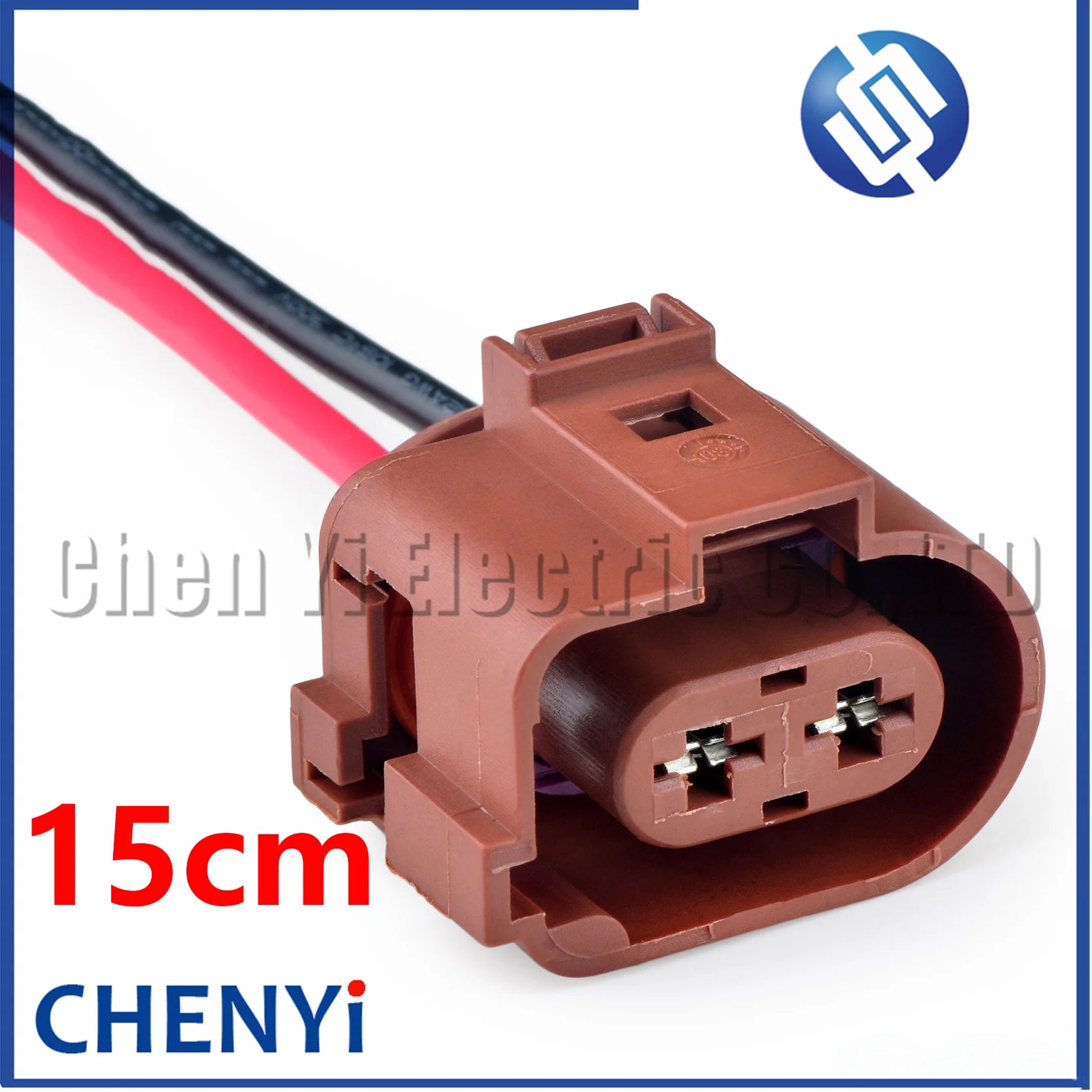 2 Pin 6.3mm series Automotive Waterproof Fan Connector Brake pump plug Socket 3B0973852A 3B0973752A 3B0 973 852A
