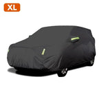 Universal For Audi A3 A4 A5 A6 A7 B7 B8 C5 Q2 Q3 Q5 7 Body Full Covers Black/Silver Outdoor Sun Snow Rain Protection Cover Amagi