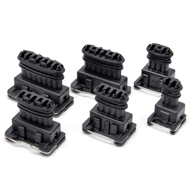 282236-2 TE type 2-7 hole automotive wiring harness connector 282189-1 Sensor plug 282191-1
