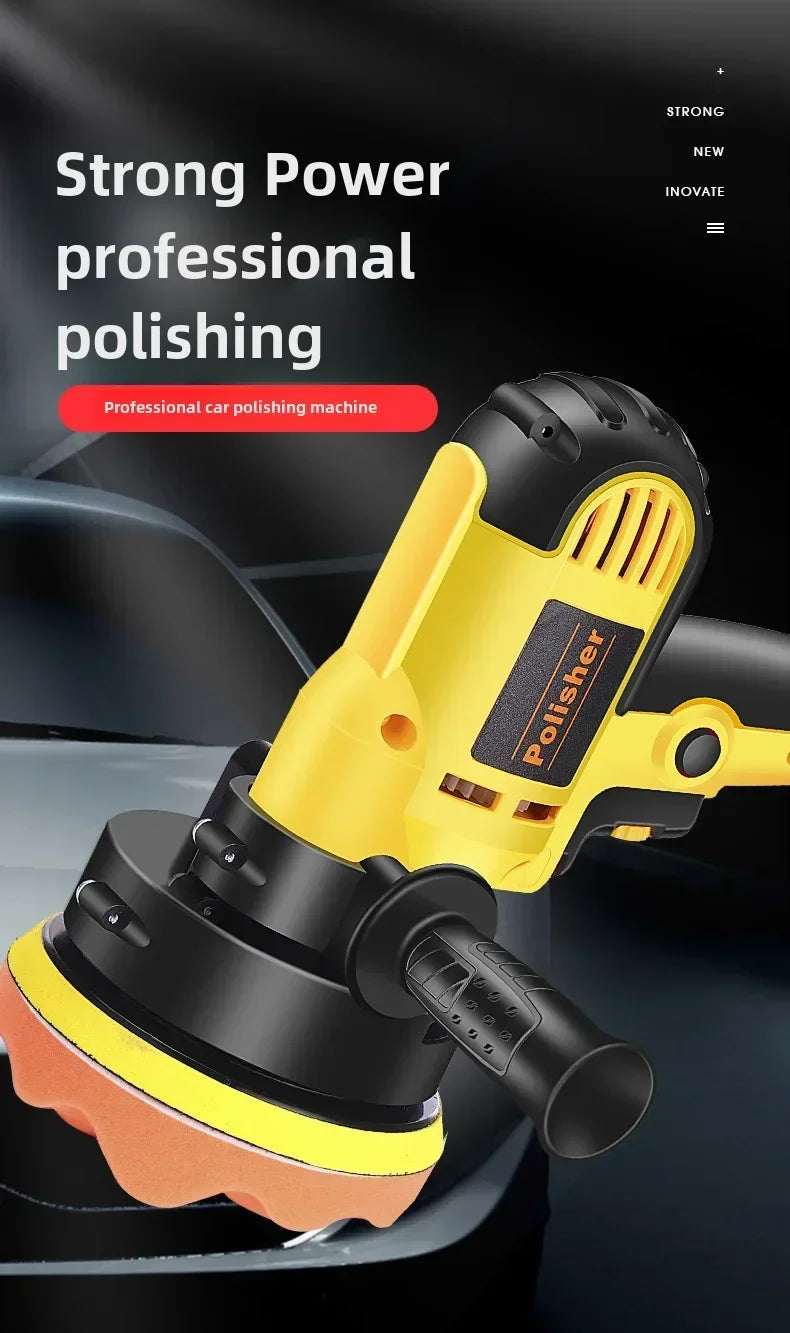 Car Polisher Waxer US Plug 700w 125mm Base Variable Speed Professional Polisher Perfect for Grinding Polishing Waxing Furniture