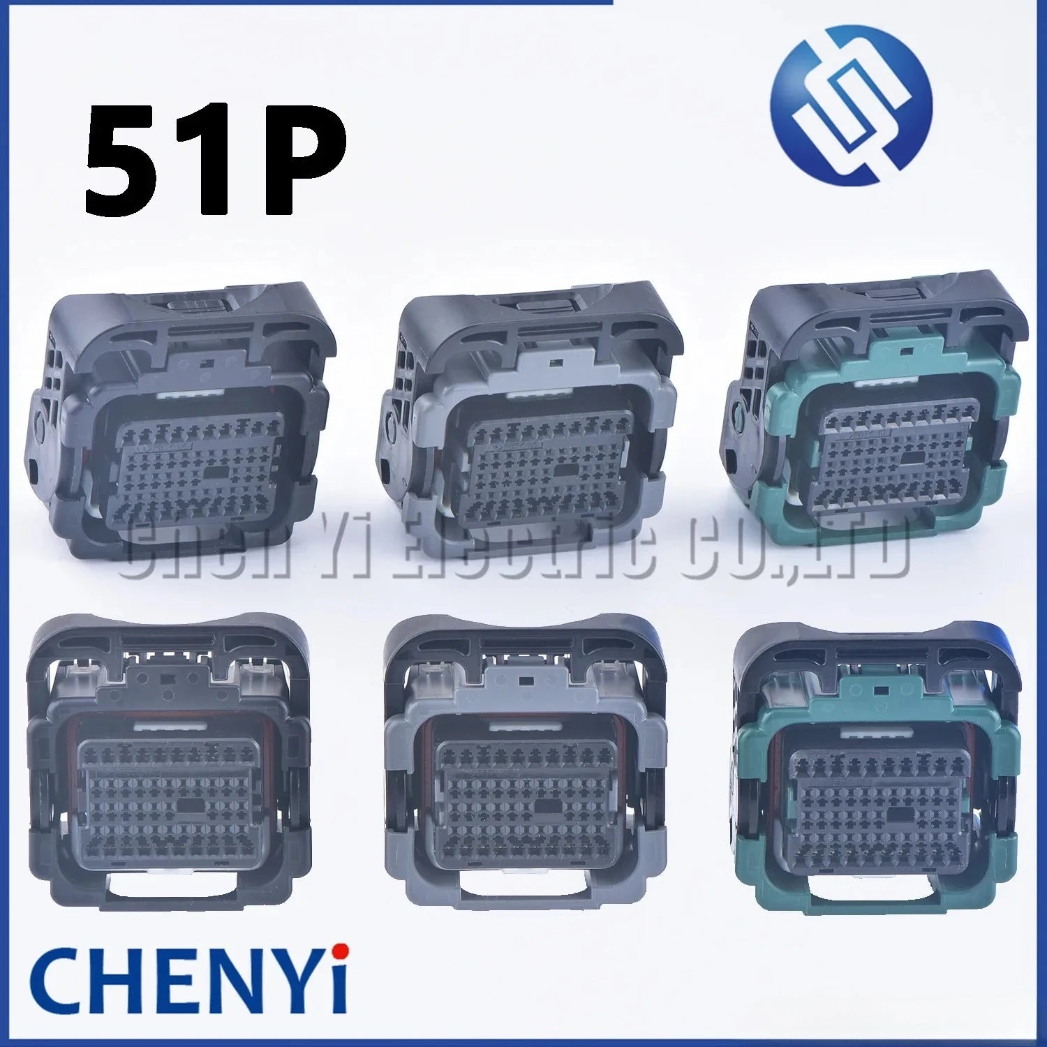 51 Pin Engine Computer board plug ECM ECU Wiring waterproof connector 6189-7252 6189-7253 6189-7352 with Pins For Honda