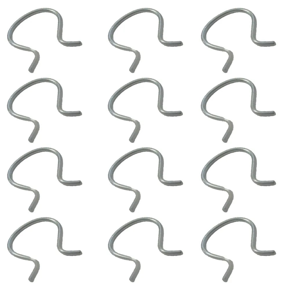 12Pcs Car Door Handle  Crank Retainer Horseshoe Clip Set For Chevrolet For Pontiac Car Horseshoe Clips Replacement Accessories