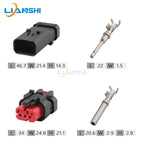 776535-1/776429-1 Suitable for excavator Cutter engine oil pressure sensor plug 2p harness connector with terminal