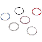 Universal Car Start Switch Button Decorative Diamond Rhinestone Ring Auto SUV Car Decorative Interior Accessories Amagi