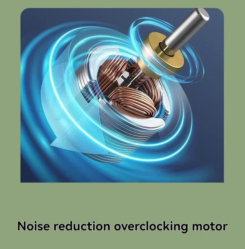 Creative Mini Handheld Small Fan USB Charging Portable 3 Speed High Wind Desktop Office Travel Pocket Fan Hangable Buckle Amagi