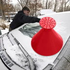 Car Windshield Wiper, Ice Scraper, Multifunctional Snow Scraper Magic Tapered Lightweight Plastic Snow Show Christmas Gift Amagi