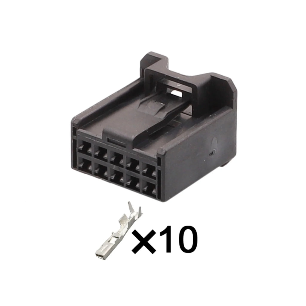 10-PIN Unsealed Automobile Electric Cable Connector 1.5mm Series Male Female Connectors Cable Plug For Toyota 7289-7613-30