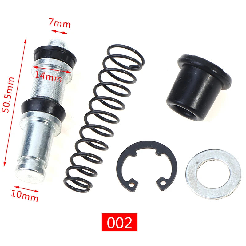1Set 11mm 12.7mm 14mm 16mm Motorcycle Clutch Brake Pump Piston Plunger Repair Kits Master Cylinder Piston Rigs Repair Accessorie
