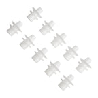 10pcs Car Interior Bumper Mud Guard Trim Clips For Smart For Fortwo 450 451 For Cabrio Coupe Rear Mudguard Fastener Kit Clips