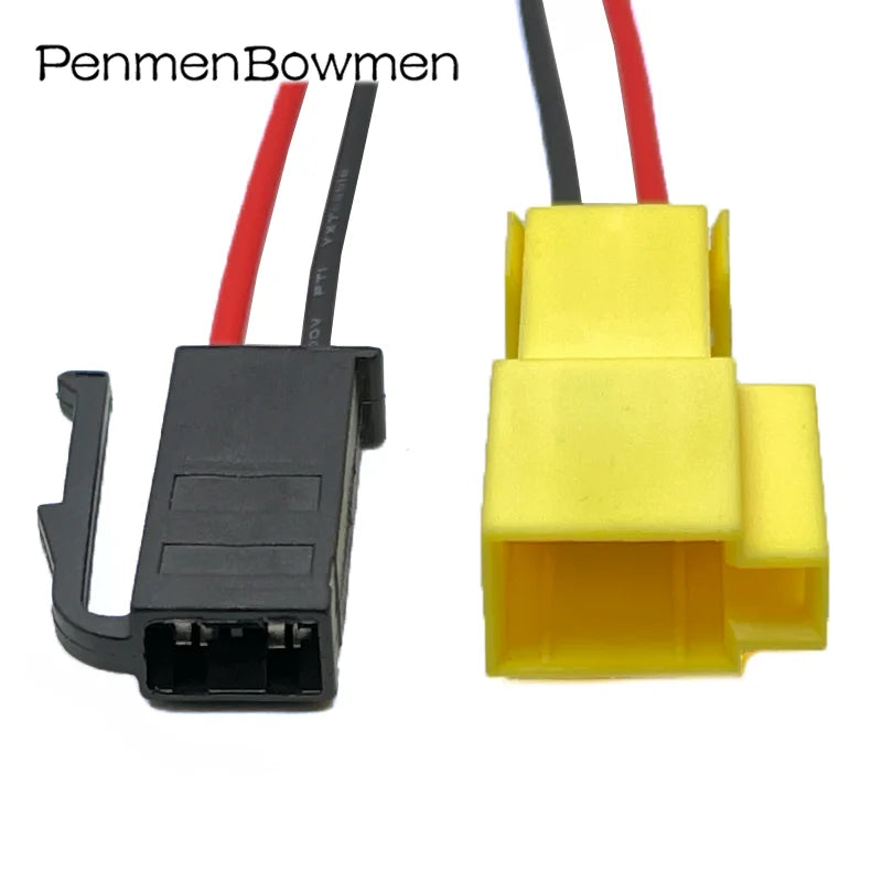 1 Set 2 Pin 2.8mm Car Inner Chamber Light Electrical Cable Connectors Female Male Wire Harness Plug 191906231A 1H0906712
