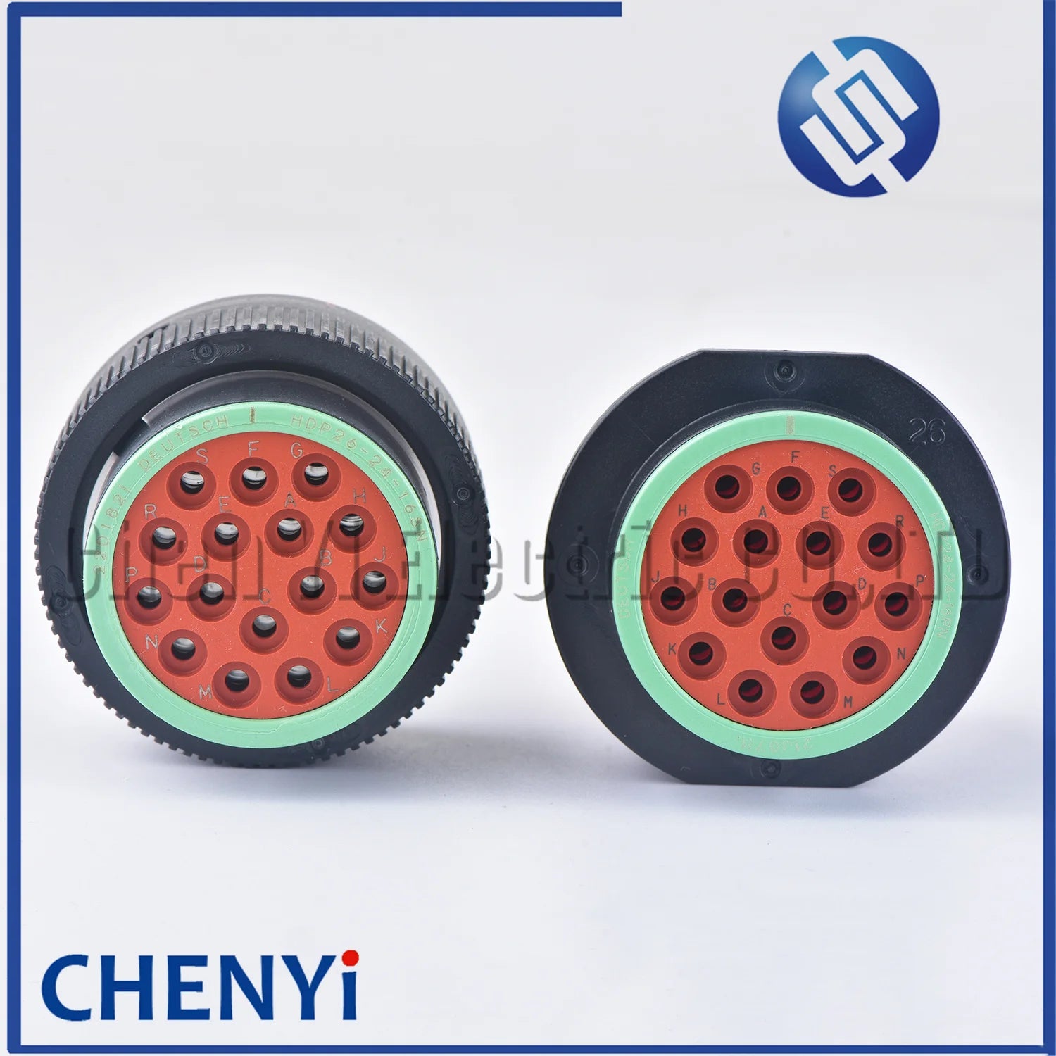 16 Pin Automotive waterproof connector HDP20 CBL series socket HDP26-24-16SN HDP24-24-16PN HDP26-24-16SE HDP24-24-16PE For Jcb